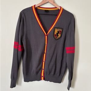 Harry Potter Gryffindor Wizarding World Cardigan Sweater Large